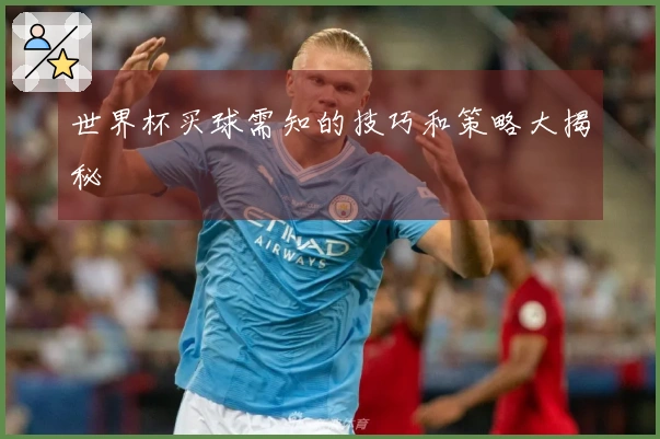 世界杯买球需知的技巧和策略大揭秘